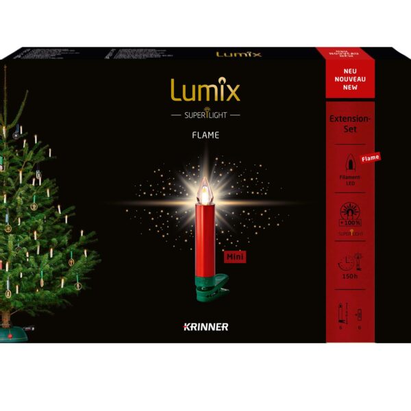 LUMIX SuperLight Flame Mini Metallic Rot Erweiterung
